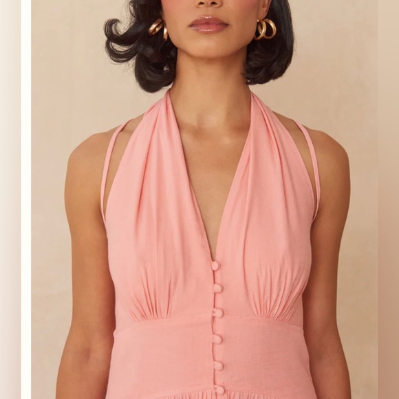 Cult Gaia OZIA DRESS size M color Azalea brand new - Picture 2 of 4